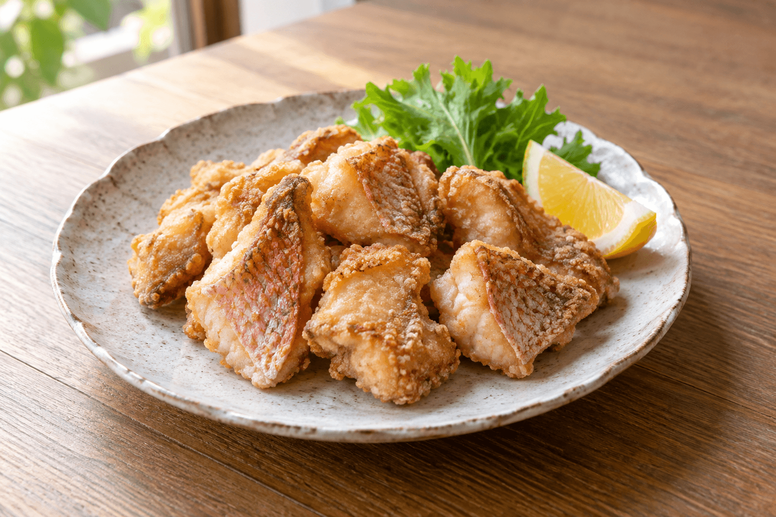 キダイの唐揚げ