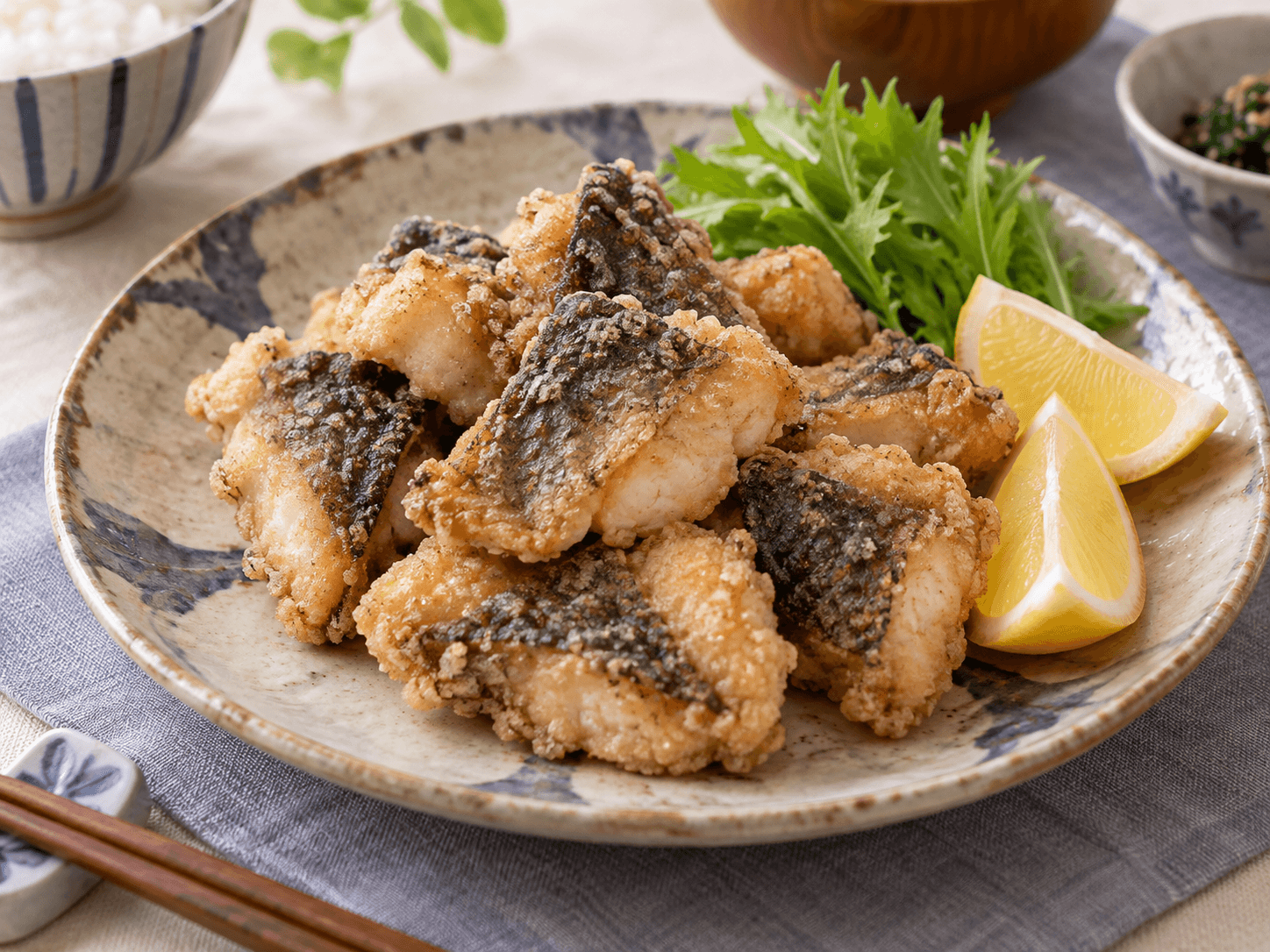 クロソイの唐揚げ