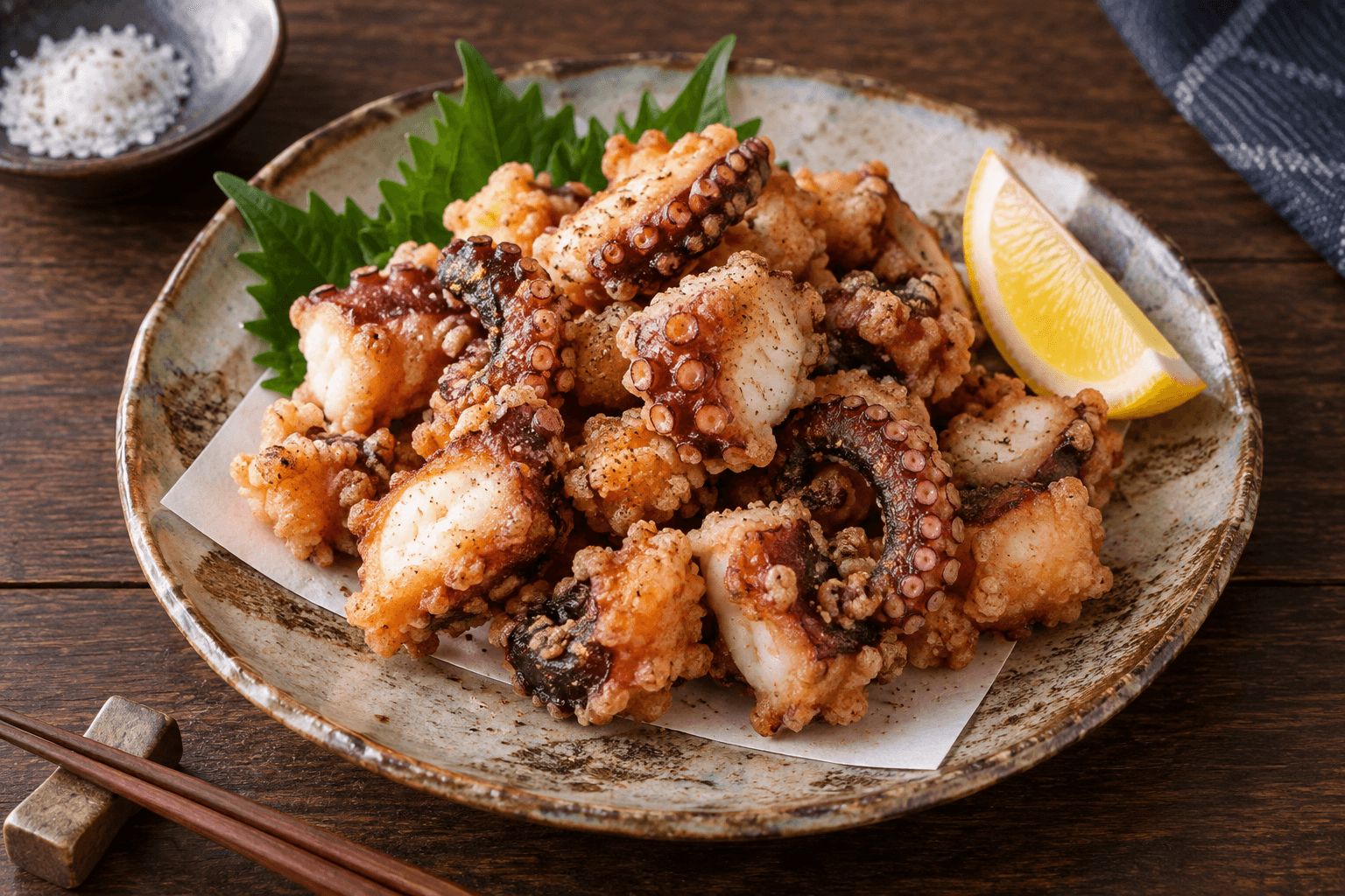 マダコの唐揚げ