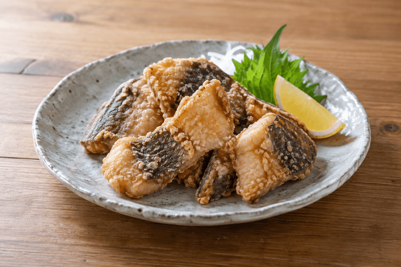 マコガレイの唐揚げ