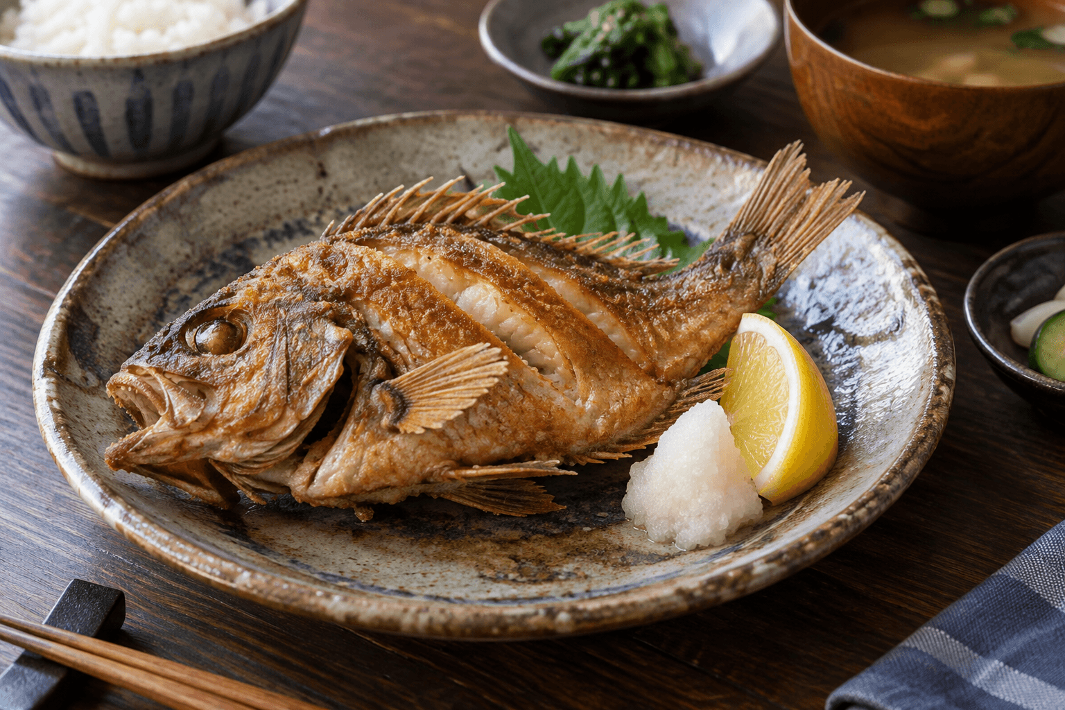 メバルの唐揚げ