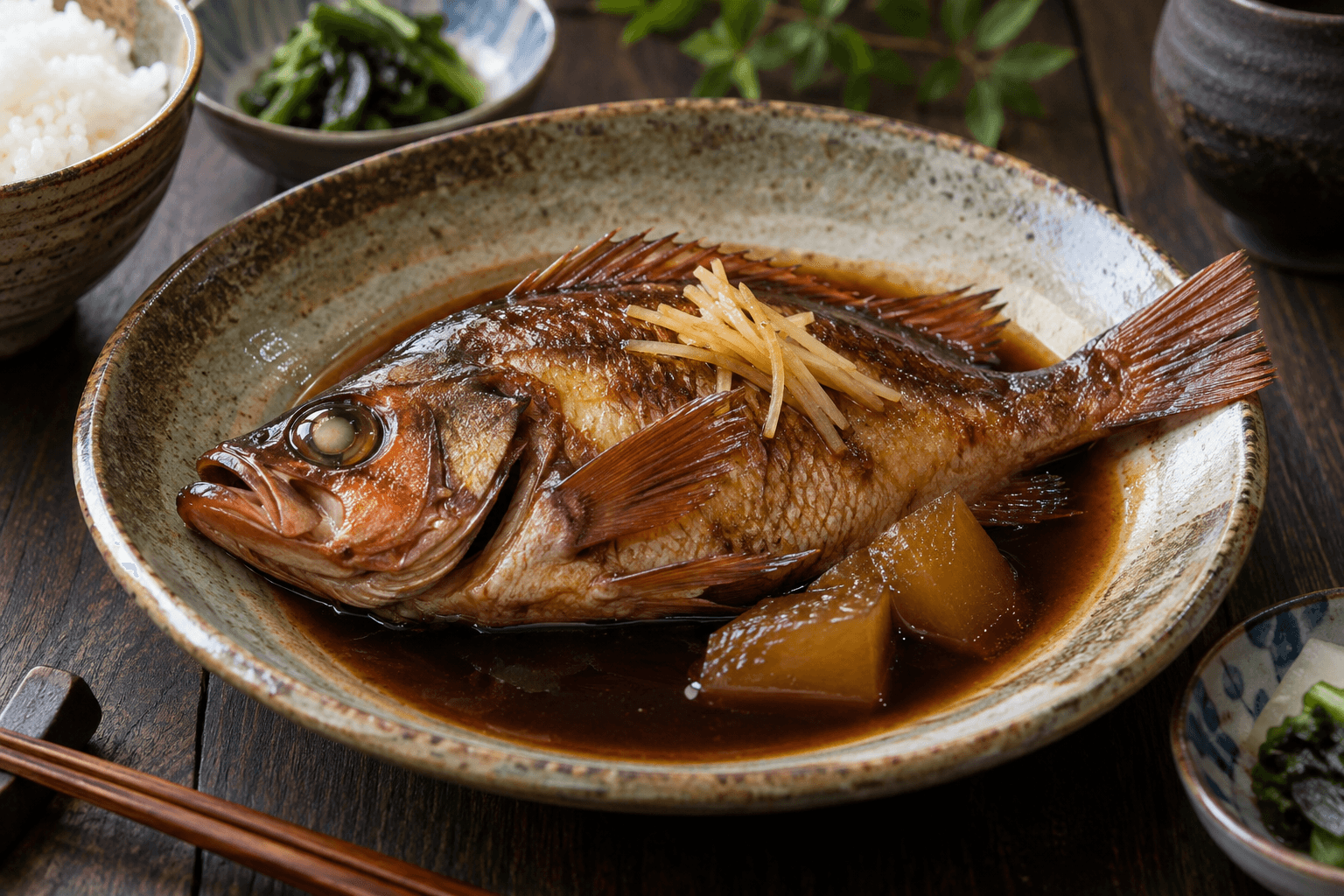 メバルの煮付け