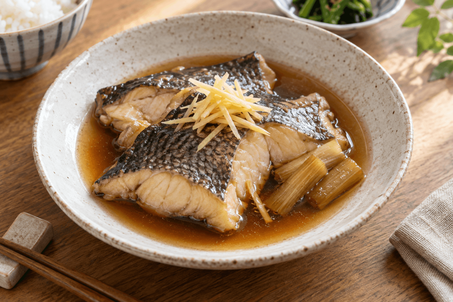 メジナの煮付け