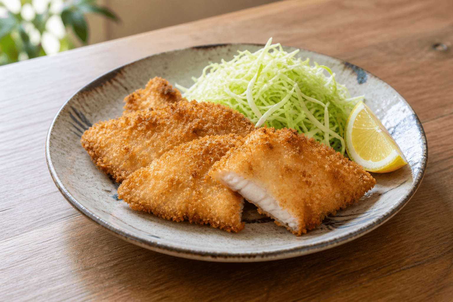 ウマヅラハギのフライ