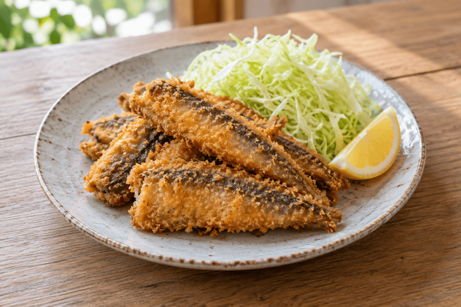 ウルメイワシのフライ