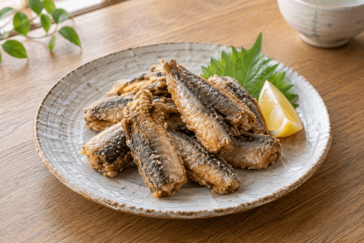 ウルメイワシの唐揚げ